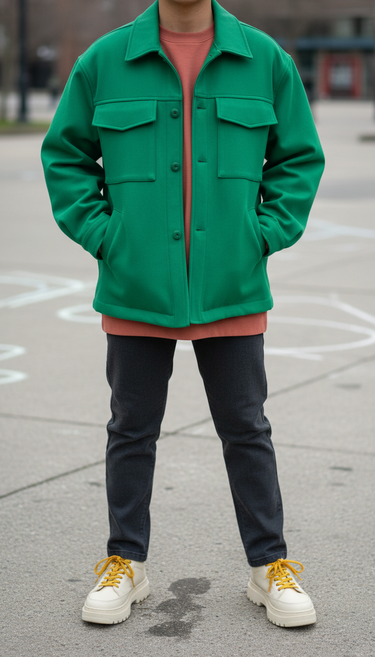 Sprout Green statement jacket