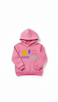 Bubblegum Pink Graphic Hoodie